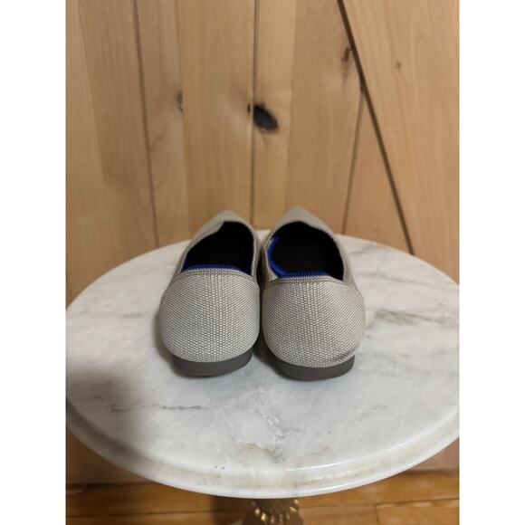 Rothy's | The Point Flats Light Gray Slip Ons | Size 10 - Picture 3 of 11